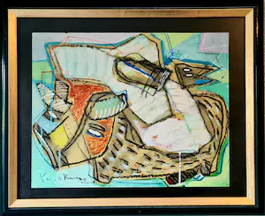 Niet of onleesbaar gesigneerd - Mexican Bull kopen? Bied vanaf 1!