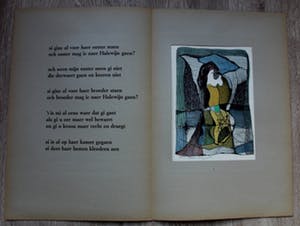 Harry van Kruiningen - 8 kleuren litho's: Het lied van Heer Halewijn kopen? Bied vanaf 295!