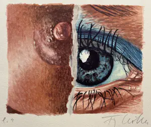 Fritz Köthe - Signierte Original Farblithographie - Pop-Art - e.a. Künstlerexemplar - Erotik kopen? Bied vanaf 99!