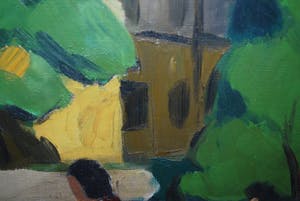 Georges Joubin - Scene in Örebro (Zweden) - olieverf op doek kopen? Bied vanaf 65!