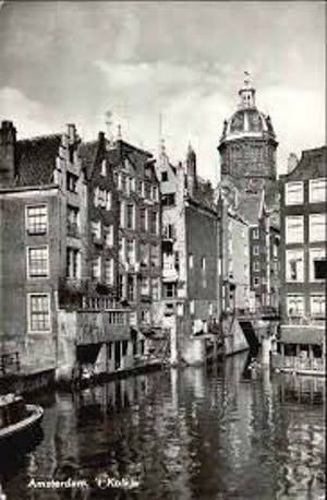 Louis Landre - oude zijds kolk (amsterdam). kopen? Bied vanaf 40!