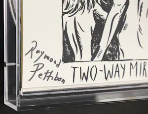Raymond Pettibon - Record Cover Art - Signiert & Nummeriert - Limited Edition “Crystal Antlers “ kopen? Bied vanaf 390!