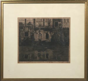 Willem Witsen - Ets, Zonder titel - Ingelijst kopen? Bied vanaf 1!