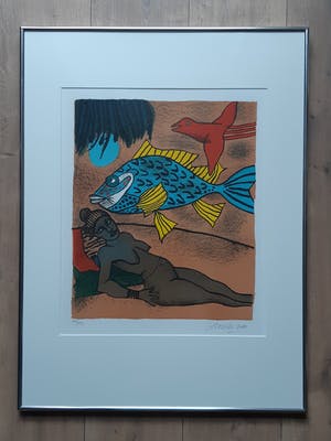 Corneille - " Mémoire de Cuba " zeefdruk uit 2000 kopen? Bied vanaf 160!