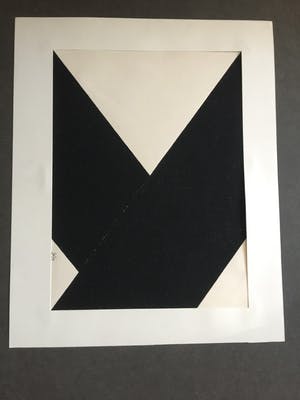 Toon Kelder - drie (!) originele abstracte compositie's - inkt op papier kopen? Bied vanaf 150!