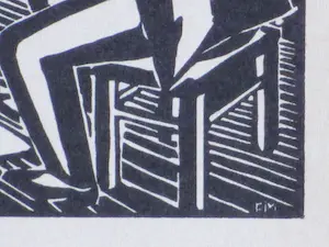 Frans Masereel - Het Denkproces - Houtsnede kopen? Bied vanaf 1!