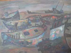 Dirk Breed - Scheepswrakken aan de Vloedlijn kopen? Bied vanaf 750!