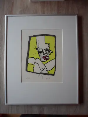 Herman Brood - Zeefdruk. Connie Francis kopen? Bied vanaf 175!