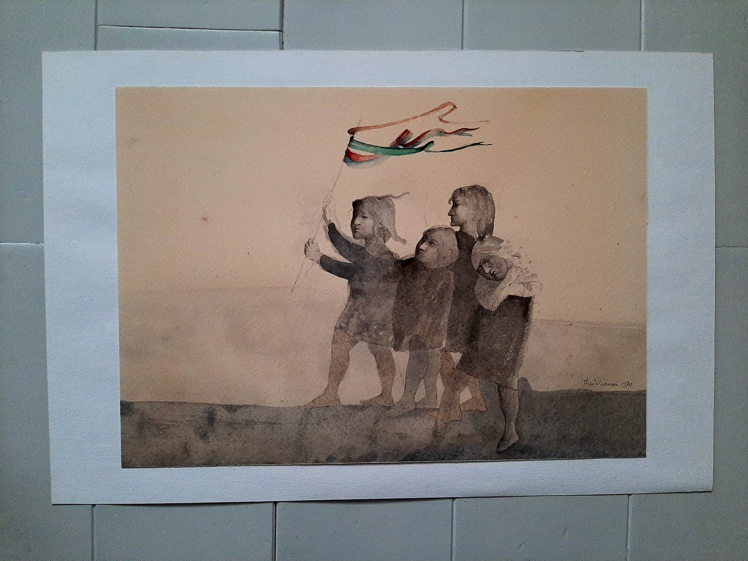 Theo Daamen - Titel onbekend verkocht voor € 85!