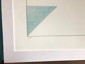 Gottfried Honegger - Carré Transparent Epreuve d’Artist,Giclee kopen? Bied vanaf 115!