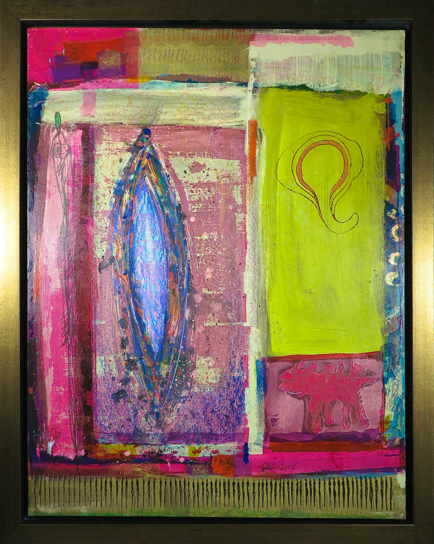 Ad Arma - Handbewerkte zeefdruk op board, Uit de serie 'India' nr. 110 kopen? Bied vanaf 70!