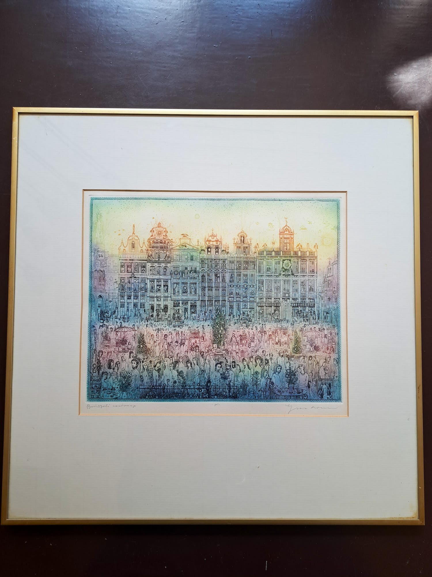 Arnold Gross - 'n Zondagse herinnering aan Brussel verkocht voor € 100!