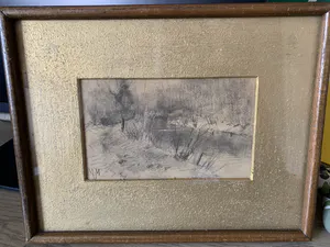 Anton Mauve (jr.) - Landschap kopen? Bied vanaf 20!