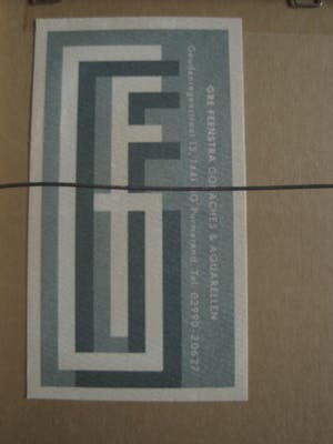 Niet of onleesbaar gesigneerd - Imponerend groot en expressionistisch Bloemstilleven - gesigneerd kopen? Bied vanaf 10!