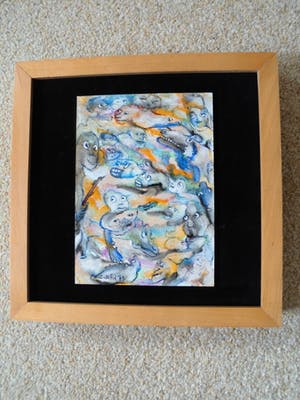 Carla Schot - Olieverfschilderij - Figuren (28+29) kopen? Bied vanaf 35!