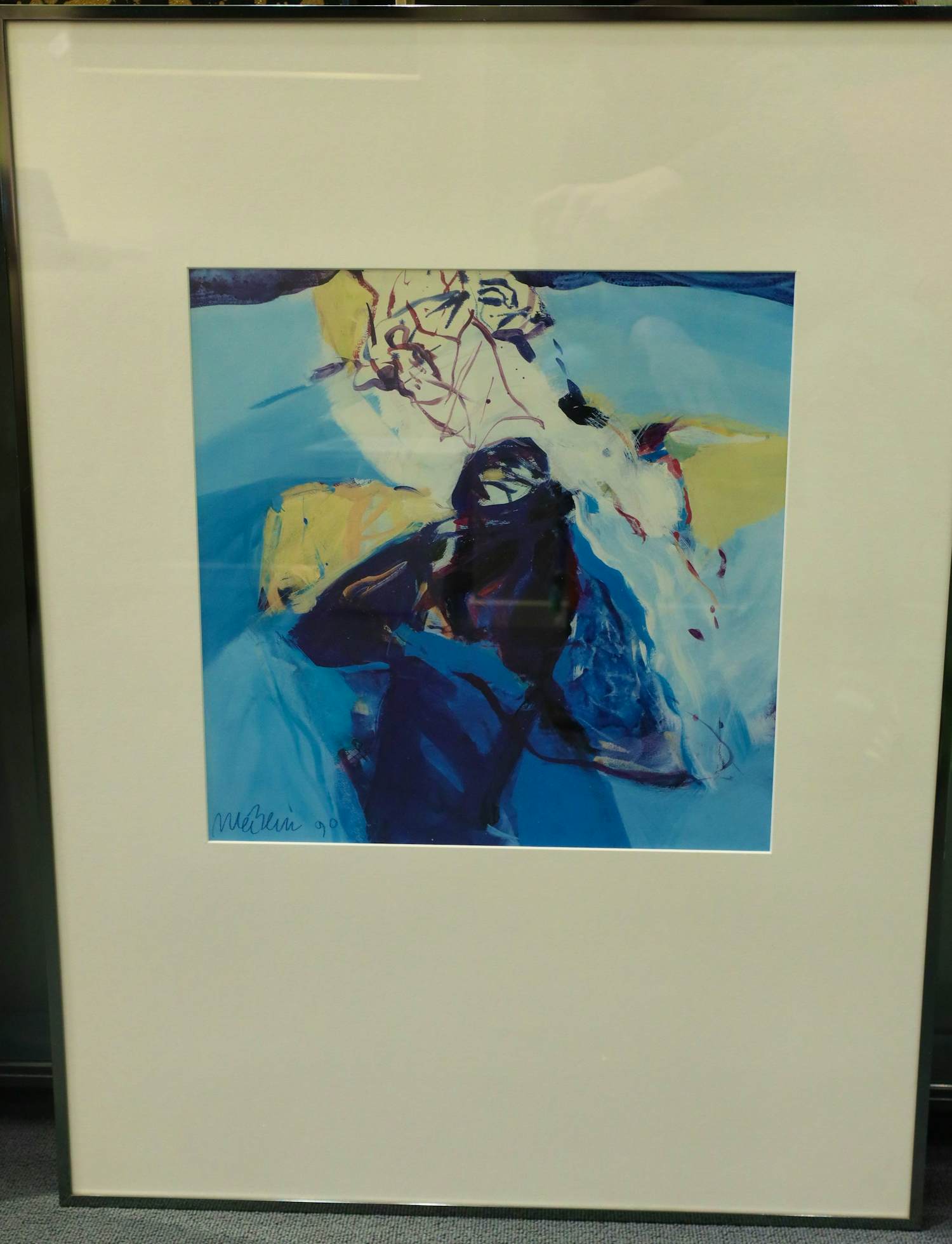 Margriet de Bruin - Abstracte Paard / Oplage: Onbekend / Met passe partout kopen? Bied vanaf 40!