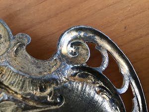 Curiosa - Jugendstil vide poche /visitekaartjes of sieradenschaaltje.WMF as. kopen? Bied vanaf 85!