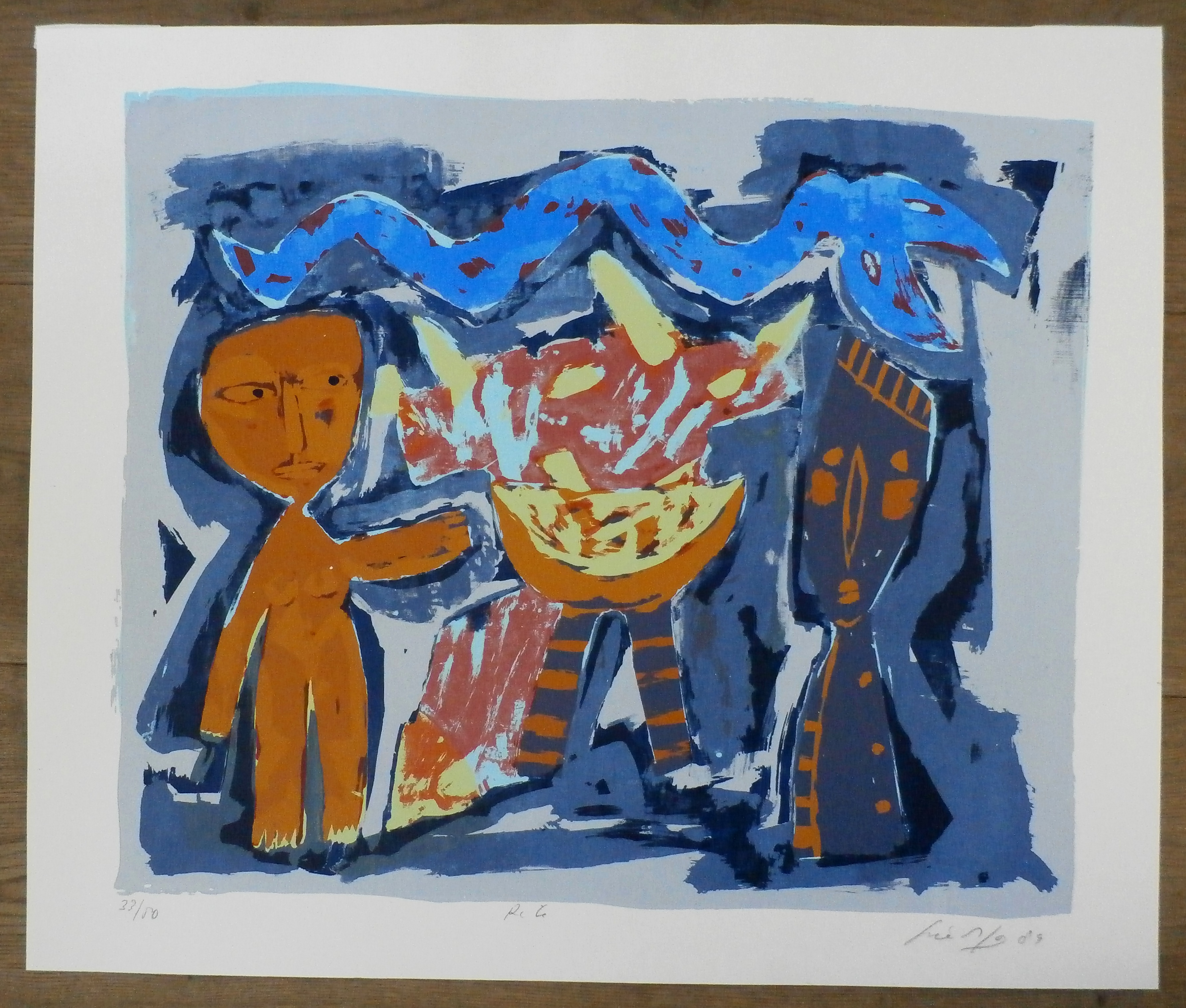 John Lie a Fo - Zeefdruk: Rite - 1989 kopen? Bied vanaf 45!