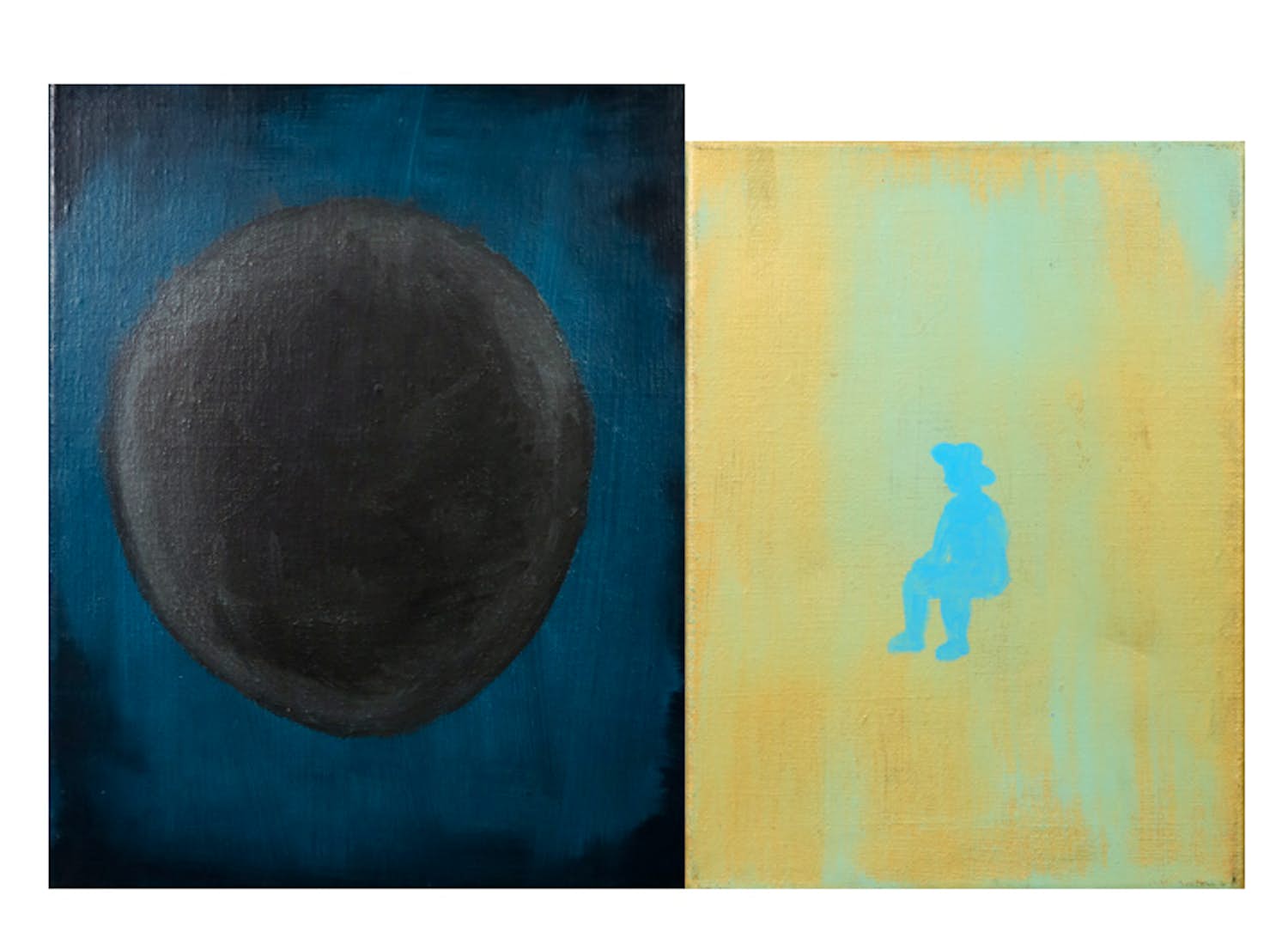 Hedy Gubbels - Olieverf op doek, Kaspar I (Incompleet drieluik) kopen? Bied vanaf 1!