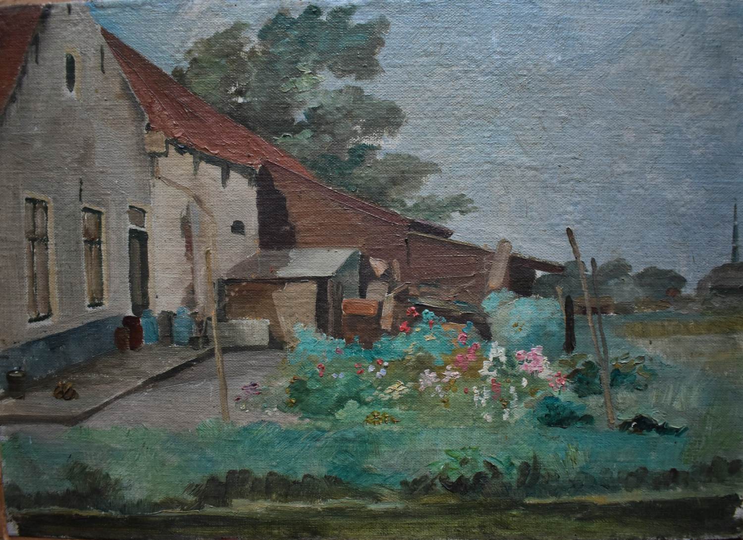 Aris Knikker - Boerderij met bloementuintje kopen? Bied vanaf 25!