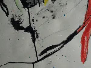 Willem Frijling - Ingelijst, Pastel en inkt , The Jailor Feeling - 1989 kopen? Bied vanaf 40!