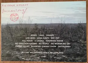 Richard Long - 3 gesigneerde kaarten kopen? Bied vanaf 120!