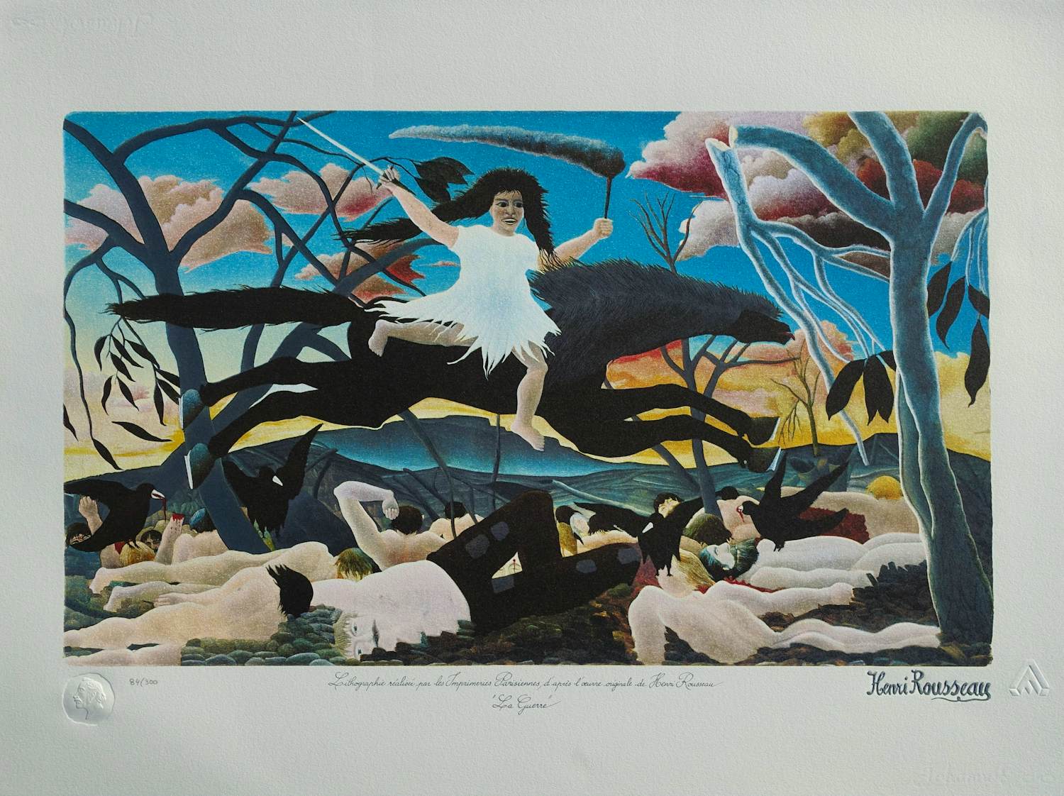 Henri Rousseau - De Apocalyps, Lithografie, 1976 kopen? Bied vanaf 60!