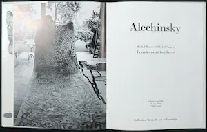 Pierre Alechinsky - Gesigneerd boek met persoonlijke boodschap, Frontières et bordures kopen? Bied vanaf 40!