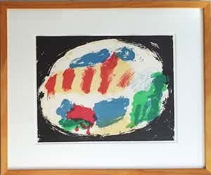 Eugene Brands - litho uit 1968!! verkocht voor € 175!