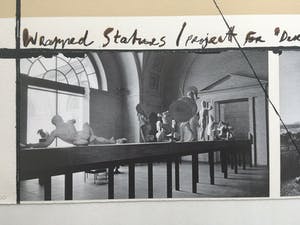 Christo - Wrapped Statues (Project for Glyptothek Munich) - handsigniert kopen? Bied vanaf 1990!