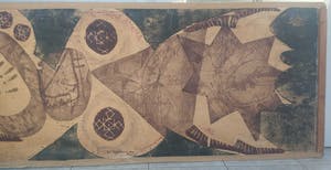 Kees Okx - Triptique Astrale - grote ets 1965 kopen? Bied vanaf 1!