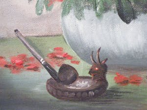 Niet of onleesbaar gesigneerd - Bloemen stilleven kopen? Bied vanaf 1!