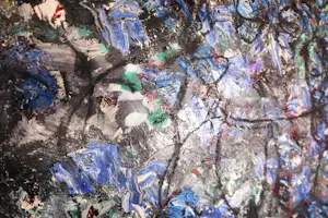 Angelos Tassopoulos - Olieverf op doek, Abstracte compositie - Zeer groot kopen? Bied vanaf 400!