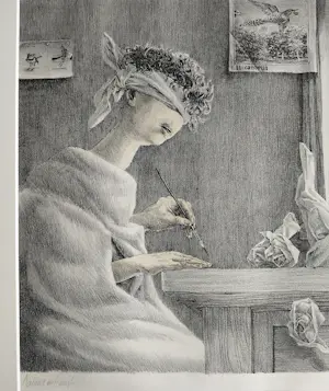 Peter Vos - Natuur en Kunst - ingelijste gesigneerde litho kopen? Bied vanaf 199!