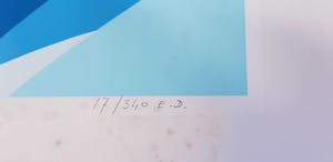 Hans Klaui - Zeefdruk abstract-geometrische impulsen kopen? Bied vanaf 30!