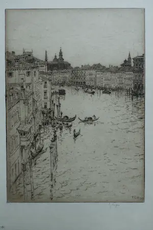 Robert Charles Goff - GRAND CANAL VENICE kopen? Bied vanaf 80!