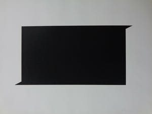 Ad de Keijzer - GEOMETRIE / ZW-W ZEEFDRUK / 51x68cm / SIG kopen? Bied vanaf 40!