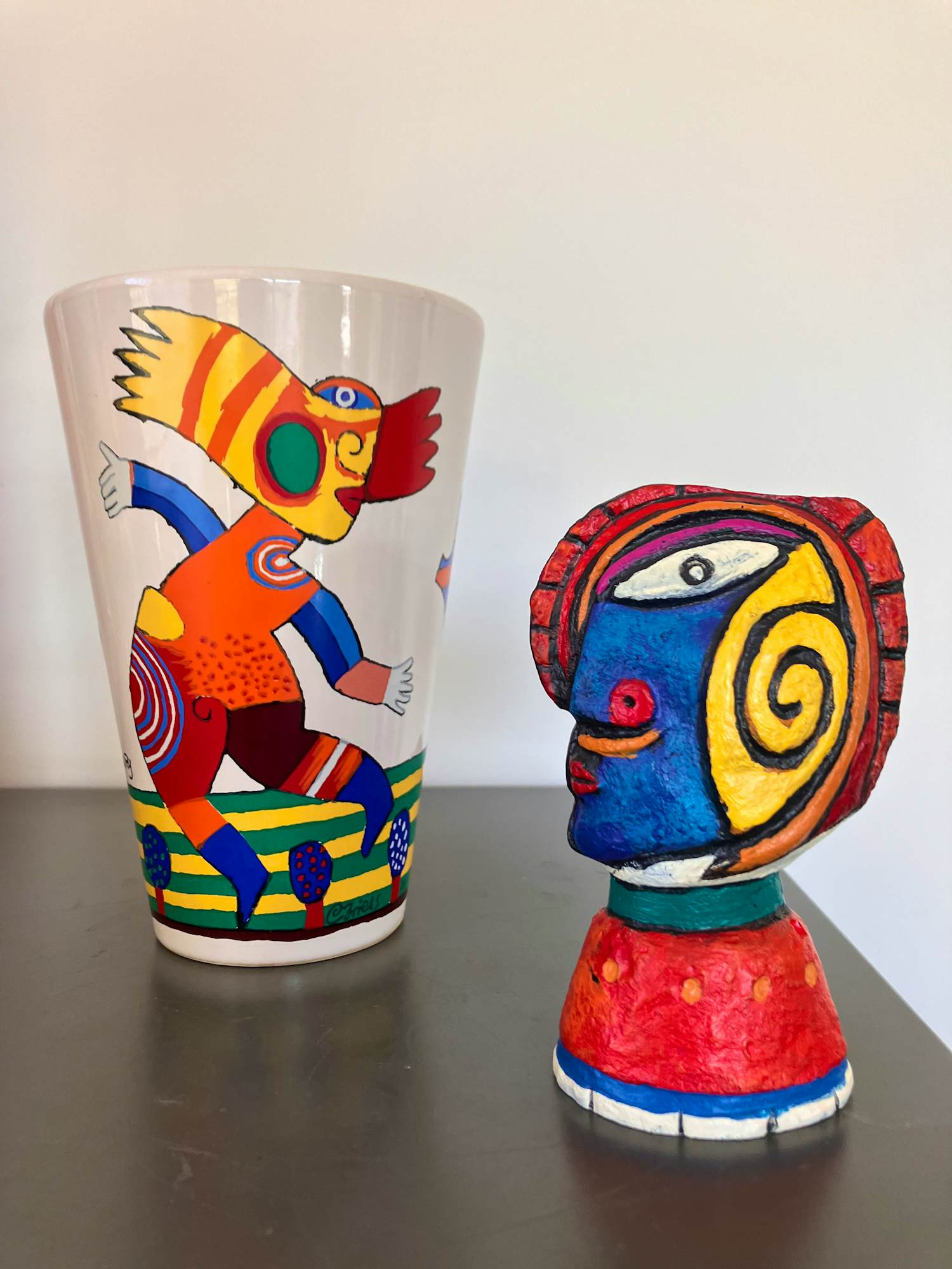 Clemens Briels - Vaas en flessenstop kopen? Bied vanaf 39!