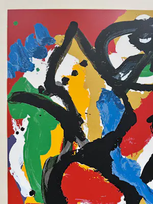 Karel Appel - Monday "Bird is summerlandscape" kopen? Bied vanaf 1400!