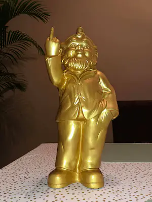 Ottmar Horl - Sponti Activist Gnome Gold kopen? Bied vanaf 1!