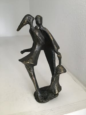 Corry Ammerlaan - Sculptuur “ Happy Family “ kopen? Bied vanaf 35!