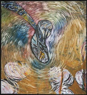 Ferry Bertholet - Olieverf op doek, Zonder titel (Groot) kopen? Bied vanaf 1!