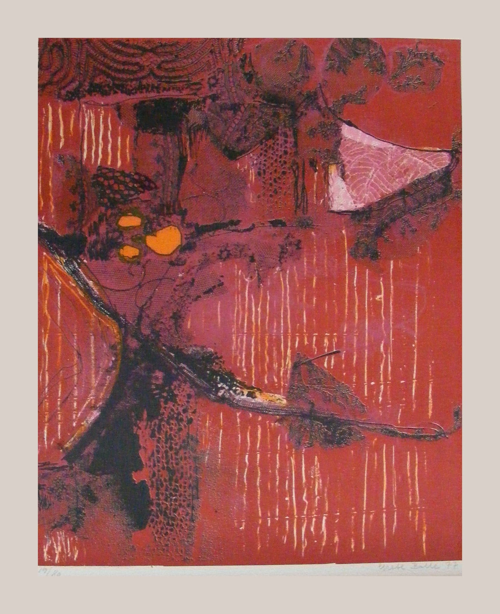 Mogens Balle - AANGEBODEN WERK VAN Grete Balle, litho, z.t. kopen? Bied vanaf 250!