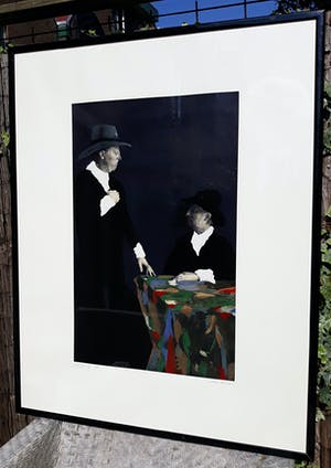 Ger van Elk - Western Stylemasters, zeefdruk op fotolitho (ingelijst, groot!) kopen? Bied vanaf 1000!