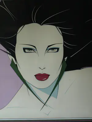 Buy Patrick NAGEL - 4 Grote ingelijste zeefdrukken , Vrouwen? Bid from 100!