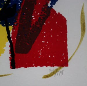 Herman Brood - ingelijste zeefdruk: Slobber, Slobber en hup kopen? Bied vanaf 255!