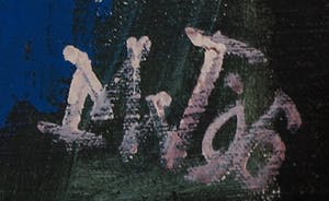 Martin van Wordragen - Olieverf op doek, Slapende taximan - Ingelijst kopen? Bied vanaf 250!