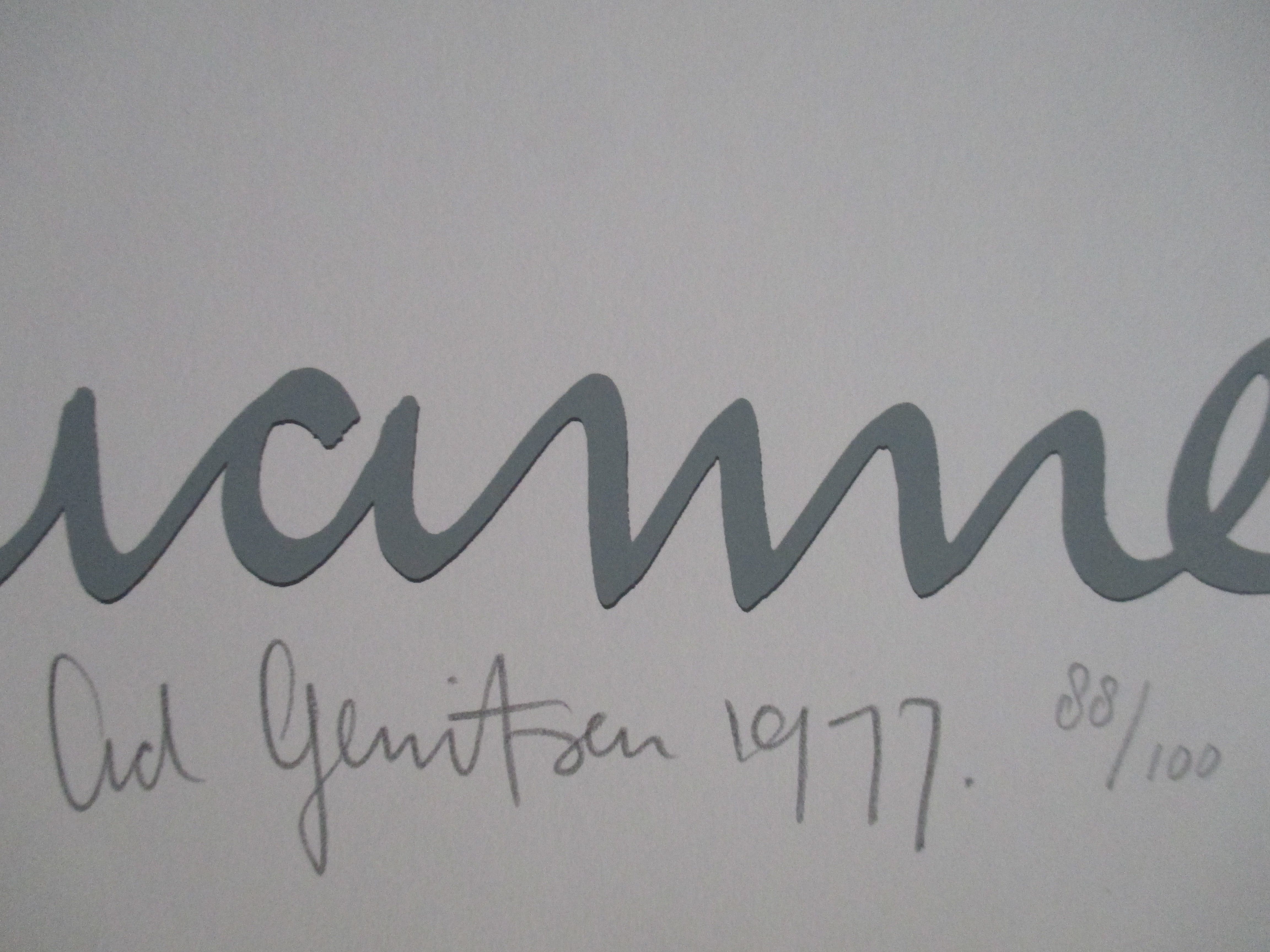 Ad Gerritsen - Litho 1977 kopen? Bied vanaf 25!