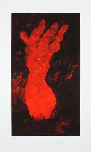 Armando - Kleurengiclee DIE HAND Handgesigneerd. 30 EX.!! verkocht voor € 149!