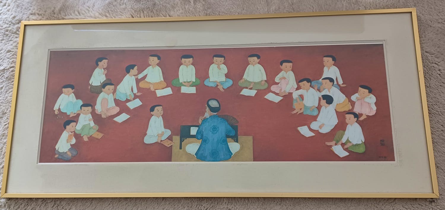 Trung Thu Mai - - La Classe - Kleurenprint op papier kopen? Bied vanaf 75!